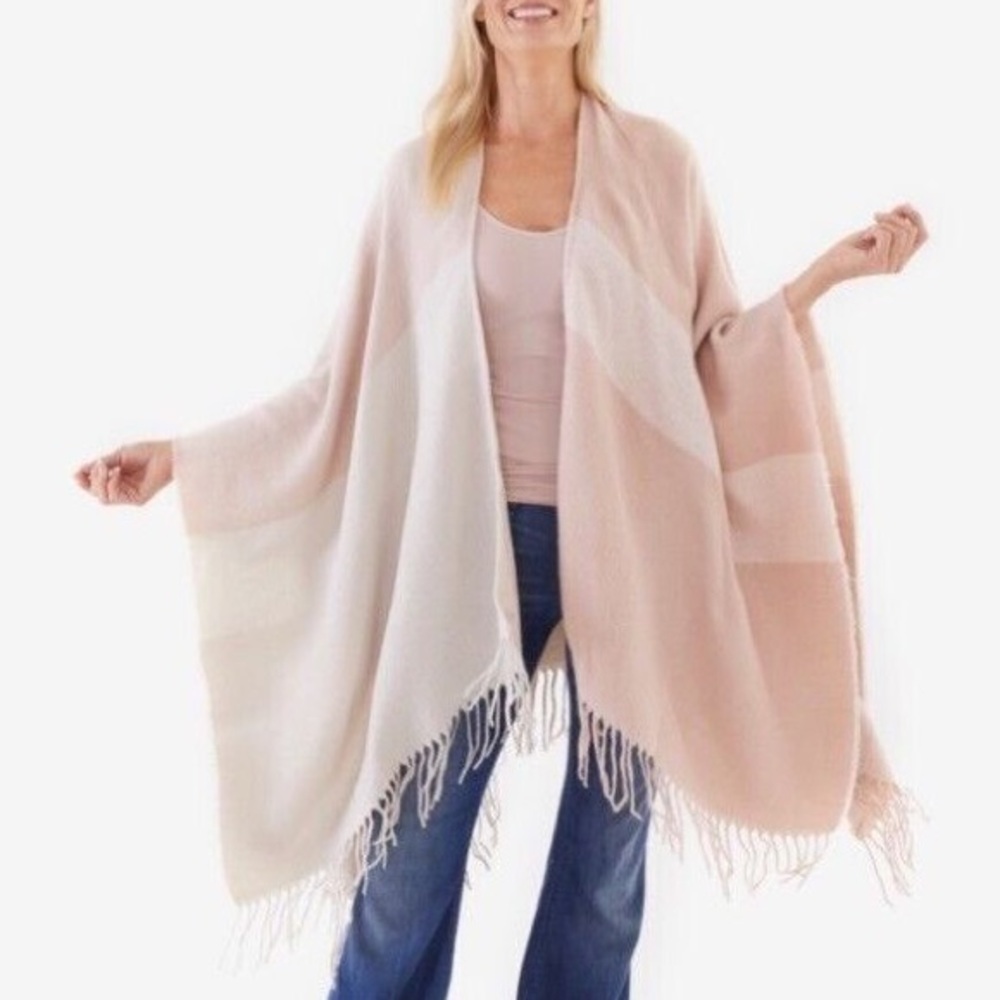 NWT Soia & Kyo gorgeous wrap/shawl from Barney’s New York. - Picture 2 of 14